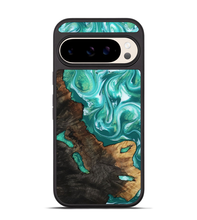 Pixel 10 Wood Phone Case - Zahra (Green, 817712)