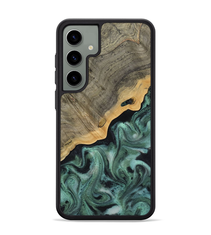 Galaxy S24 Plus Wood Phone Case - Aila (Green, 817713)