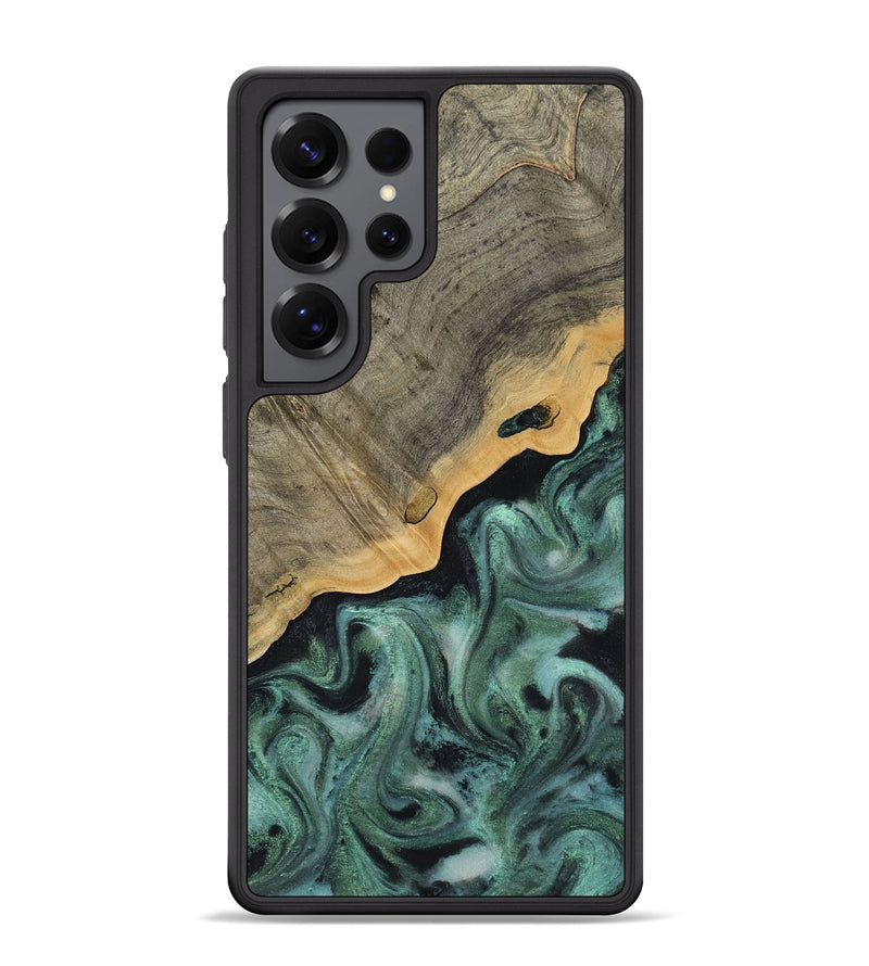 Galaxy S25 Ultra Wood Phone Case - Aila (Green, 817713)