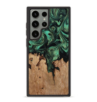 Galaxy S23 Ultra Wood Phone Case - Breanna (Green, 817714)