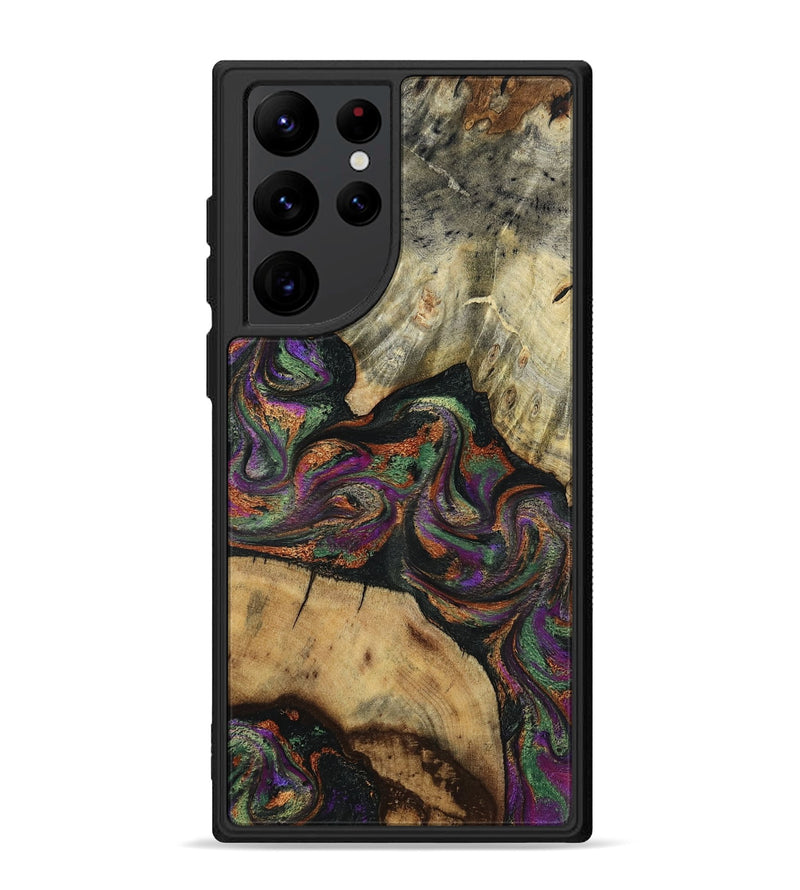 Galaxy S22 Ultra Wood Phone Case - Wynter (Green, 817715)