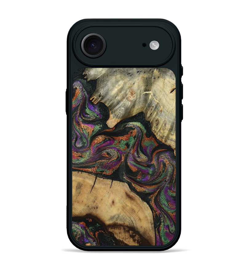 iPhone 17 Air Wood Phone Case - Wynter (Green, 817715)