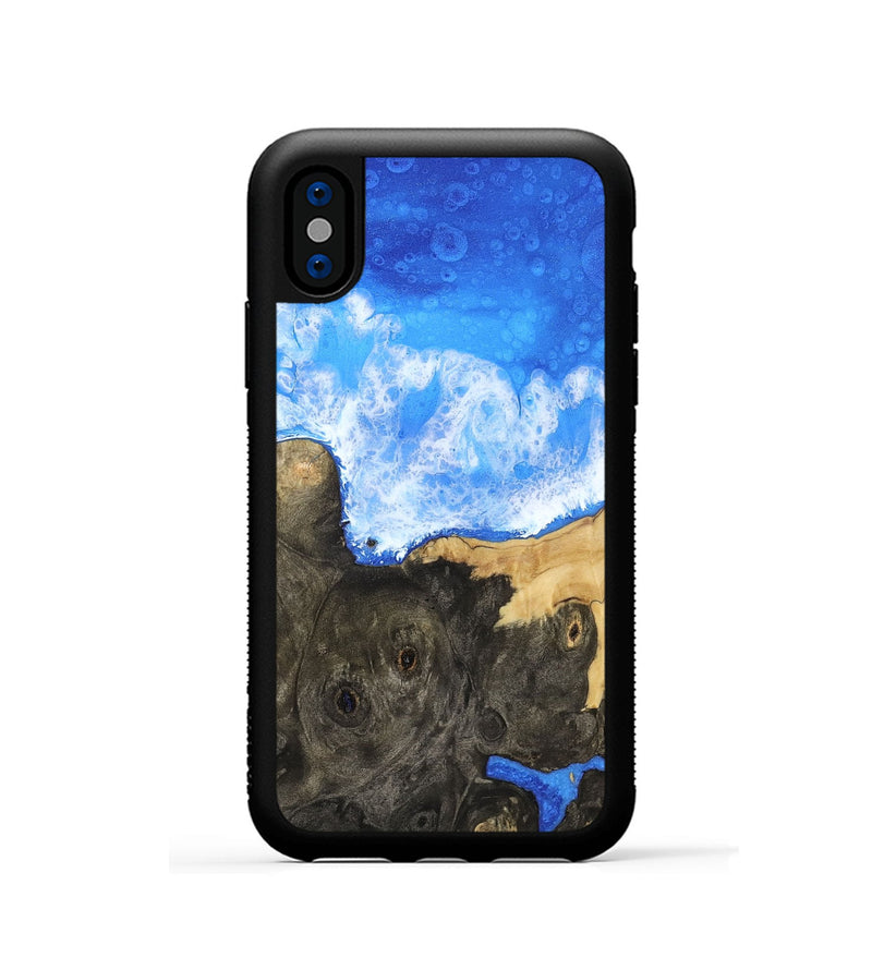 iPhone Xs Wood Phone Case - Gertie (Coastal, 817724)
