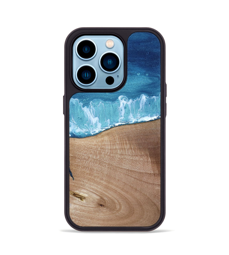 iPhone 14 Pro Wood Phone Case - Sam (Coastal, 817728)