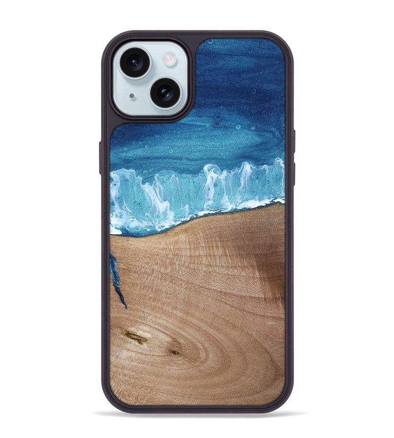 iPhone 15 Plus Wood Phone Case - Sam (Coastal, 817728)