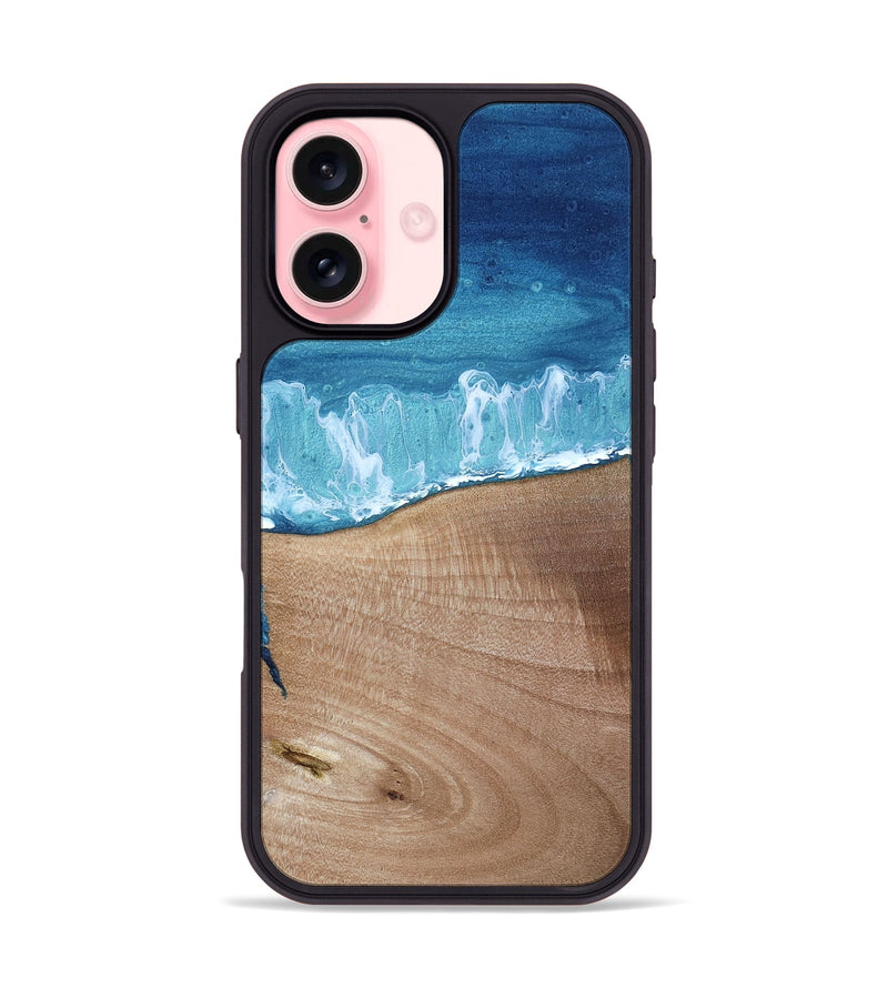 iPhone 16 Wood Phone Case - Sam (Coastal, 817728)