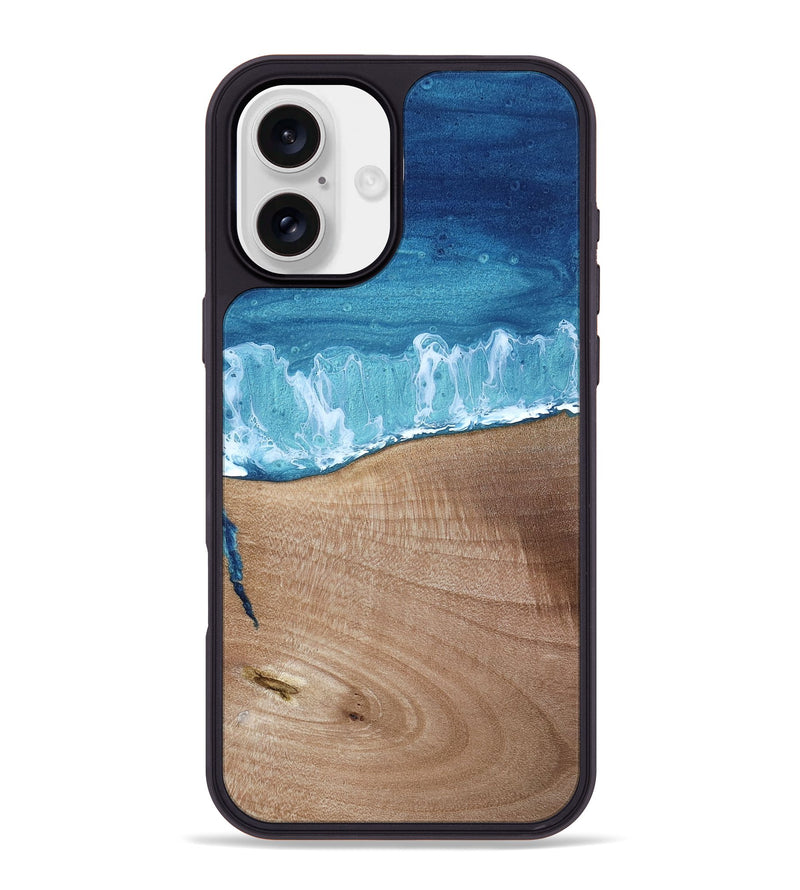 iPhone 16 Plus Wood Phone Case - Sam (Coastal, 817728)