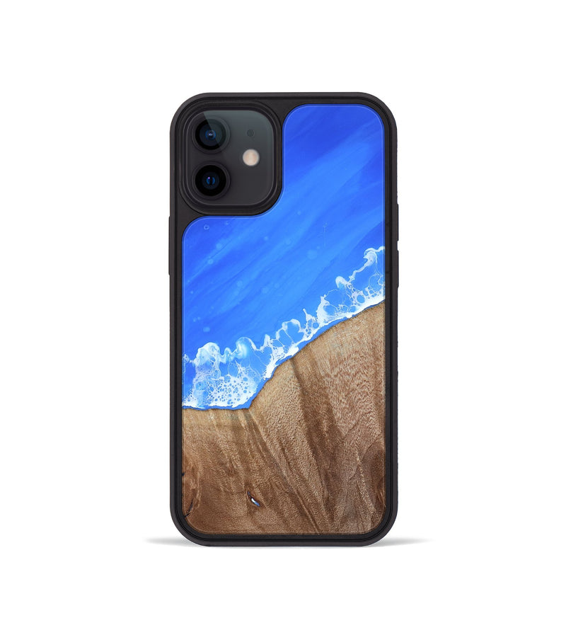 iPhone 12 mini Wood Phone Case - Adalynn (Coastal, 817729)