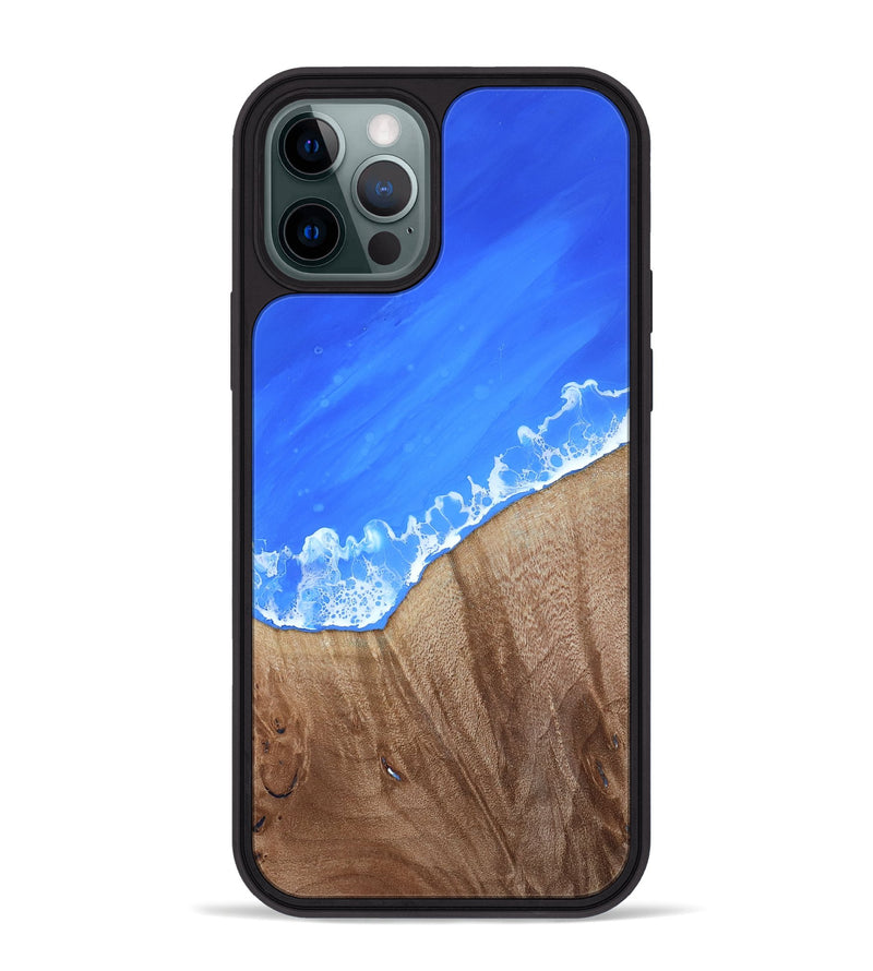iPhone 12 Pro Max Wood Phone Case - Adalynn (Coastal, 817729)
