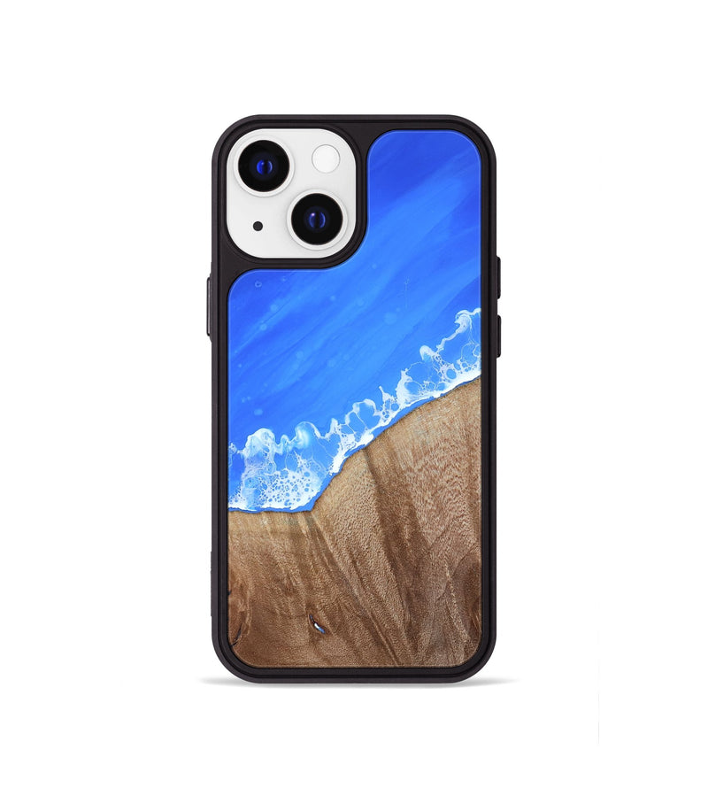 iPhone 13 mini Wood Phone Case - Adalynn (Coastal, 817729)