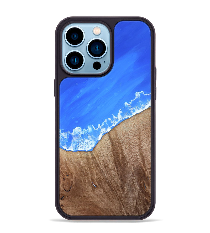 iPhone 14 Pro Max Wood Phone Case - Adalynn (Coastal, 817729)