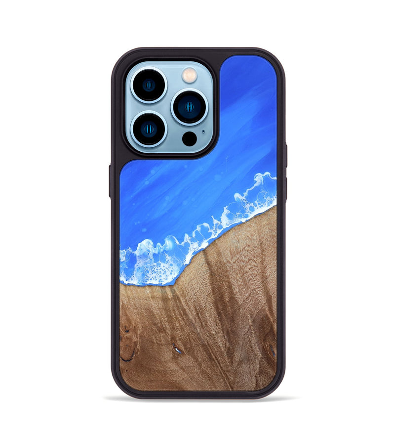 iPhone 14 Pro Wood Phone Case - Adalynn (Coastal, 817729)
