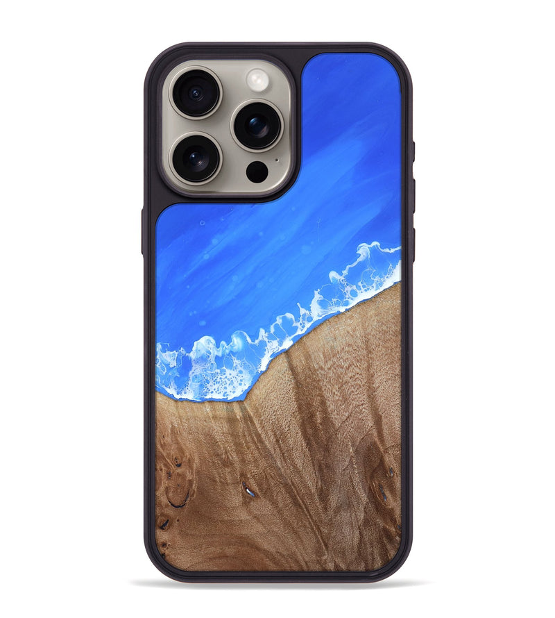 iPhone 15 Pro Max Wood Phone Case - Adalynn (Coastal, 817729)