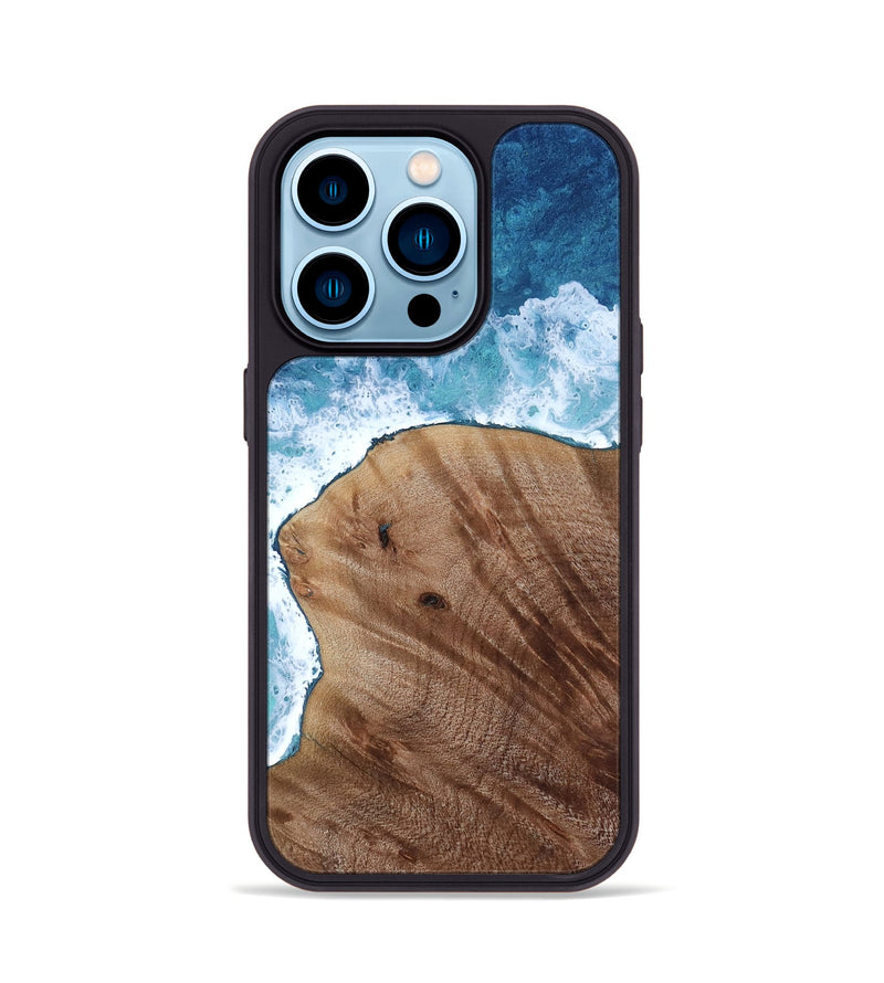 iPhone 14 Pro Wood Phone Case - Lavina (Coastal, 817731)