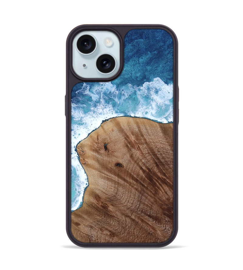 iPhone 15 Wood Phone Case - Lavina (Coastal, 817731)