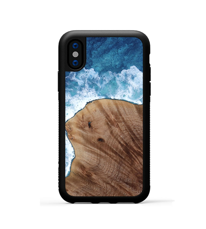 iPhone Xs Wood Phone Case - Lavina (Coastal, 817731)