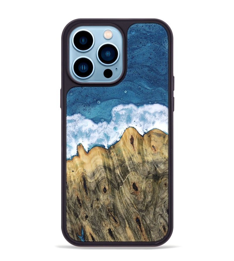 iPhone 14 Pro Max Wood Phone Case - Niki (Coastal, 817732)
