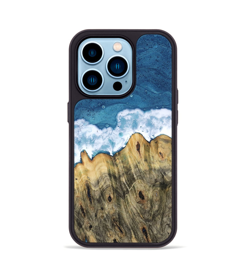 iPhone 14 Pro Wood Phone Case - Niki (Coastal, 817732)