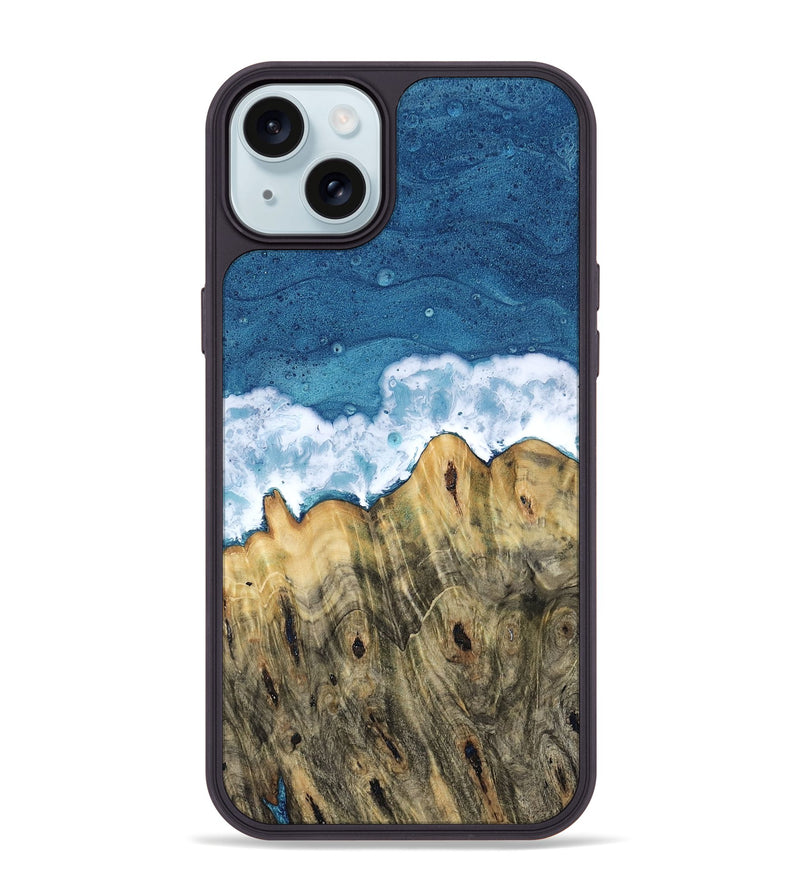 iPhone 15 Plus Wood Phone Case - Niki (Coastal, 817732)