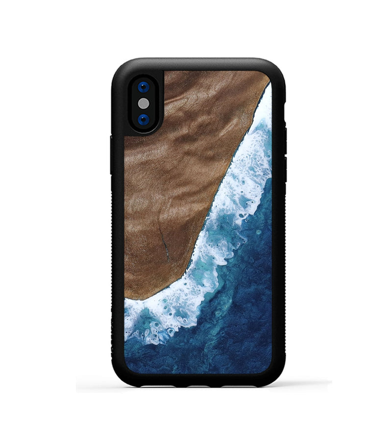 iPhone Xs Wood Phone Case - Gillian (Coastal, 817740)