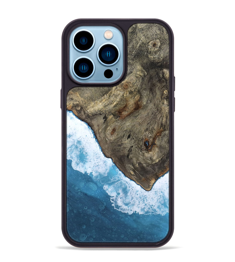 iPhone 14 Pro Max Wood Phone Case - Vanessa (Coastal, 817741)
