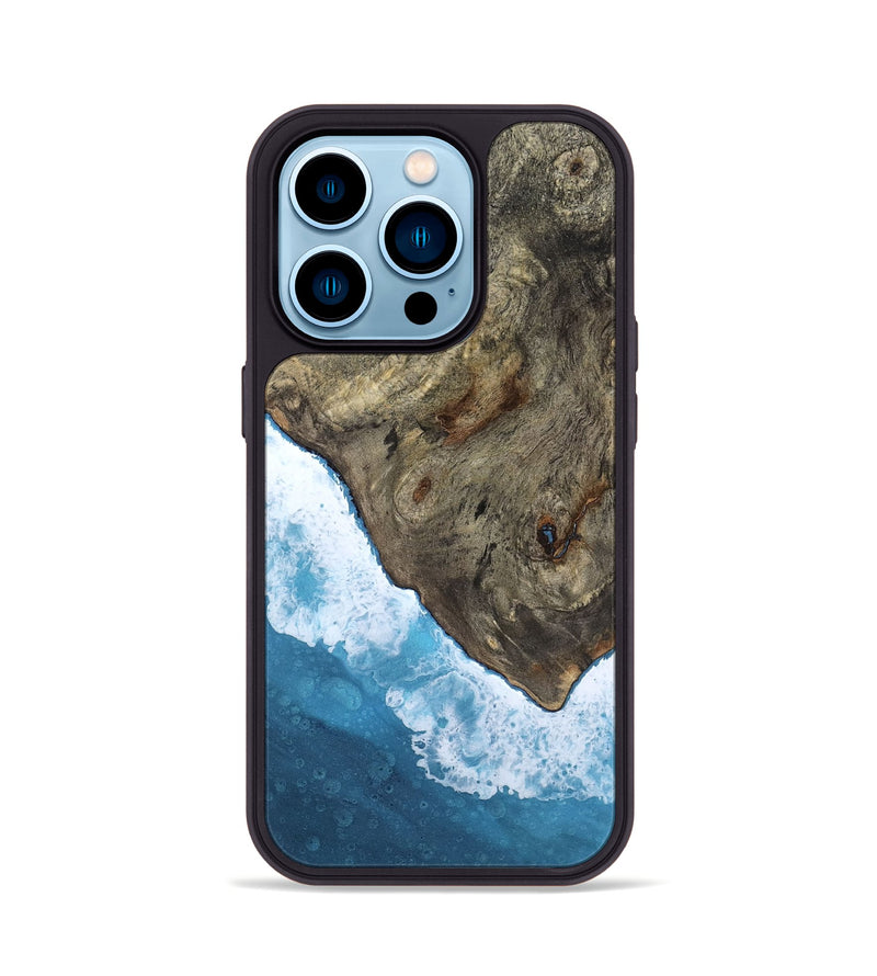 iPhone 14 Pro Wood Phone Case - Vanessa (Coastal, 817741)