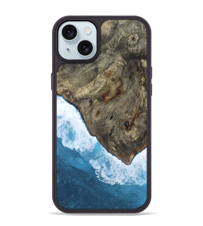 iPhone 15 Plus Wood Phone Case - Vanessa (Coastal, 817741)