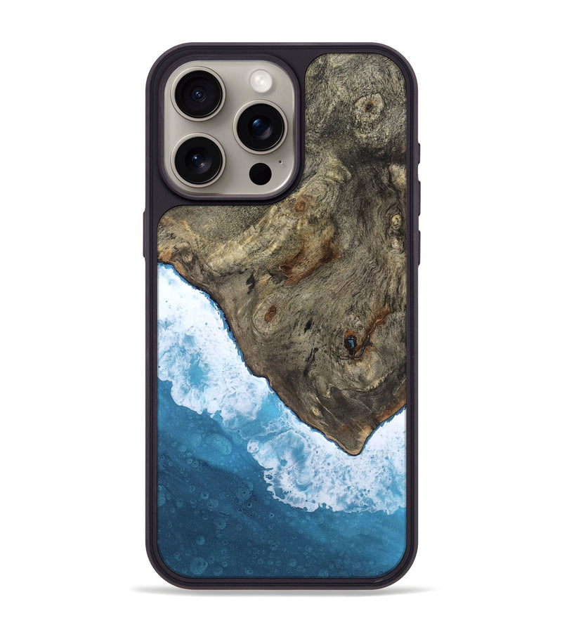 iPhone 15 Pro Max Wood Phone Case - Vanessa (Coastal, 817741)