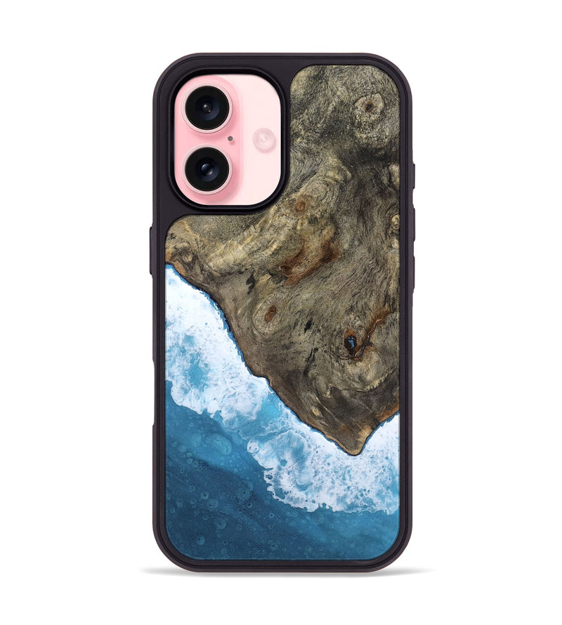 iPhone 16 Wood Phone Case - Vanessa (Coastal, 817741)