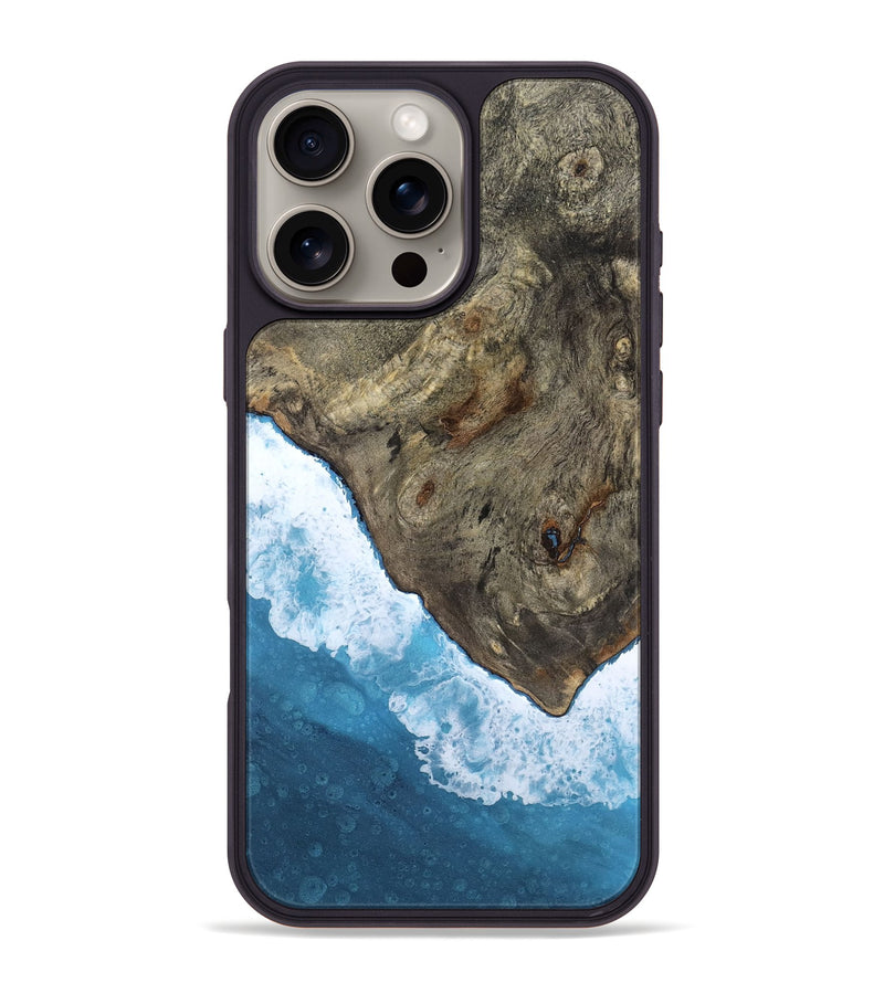 iPhone 16 Pro Max Wood Phone Case - Vanessa (Coastal, 817741)