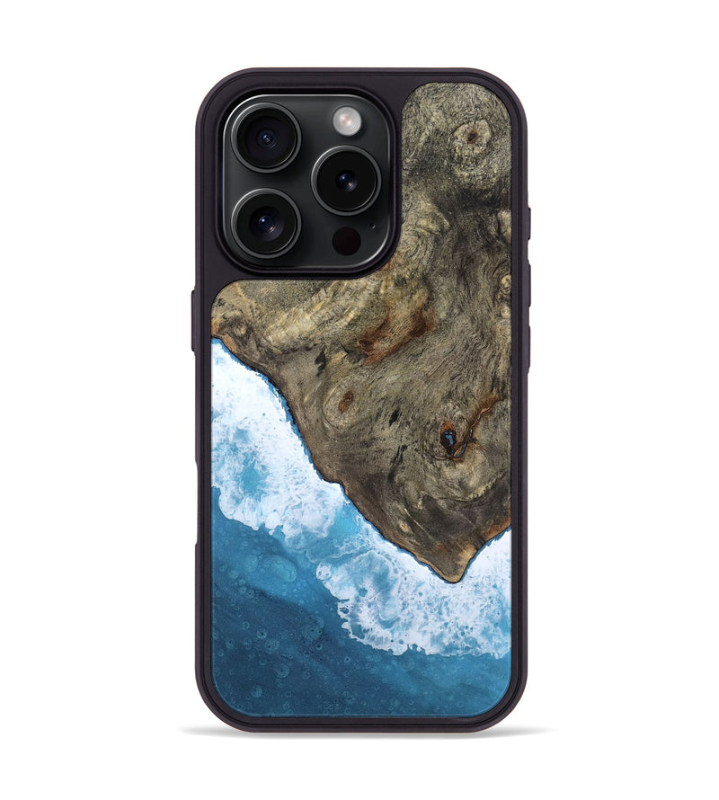iPhone 16 Pro Wood Phone Case - Vanessa (Coastal, 817741)