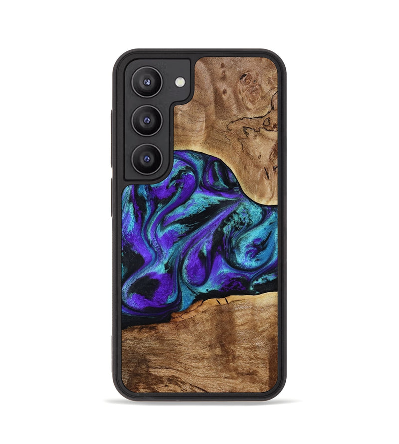 Galaxy S23 Wood Phone Case - Vada (Purple, 817742)