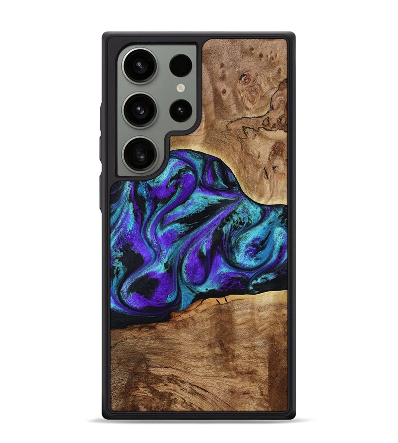 Galaxy S24 Ultra Wood Phone Case - Vada (Purple, 817742)