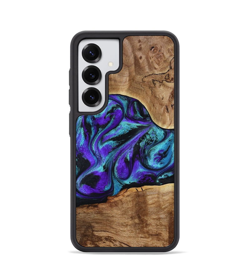 Galaxy S25 Wood Phone Case - Vada (Purple, 817742)