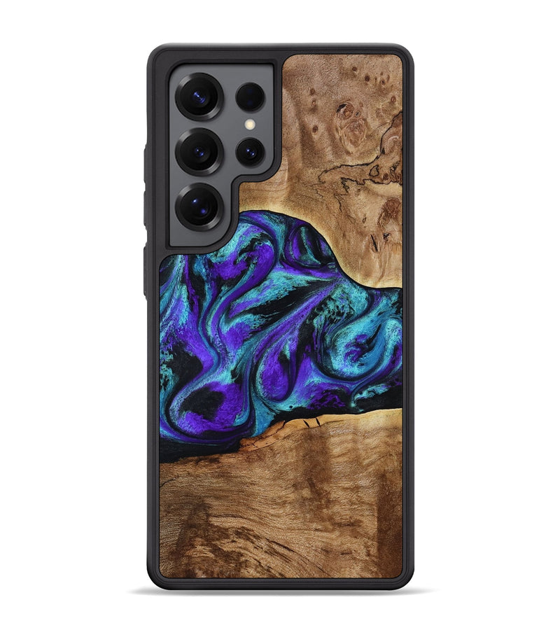 Galaxy S25 Ultra Wood Phone Case - Vada (Purple, 817742)