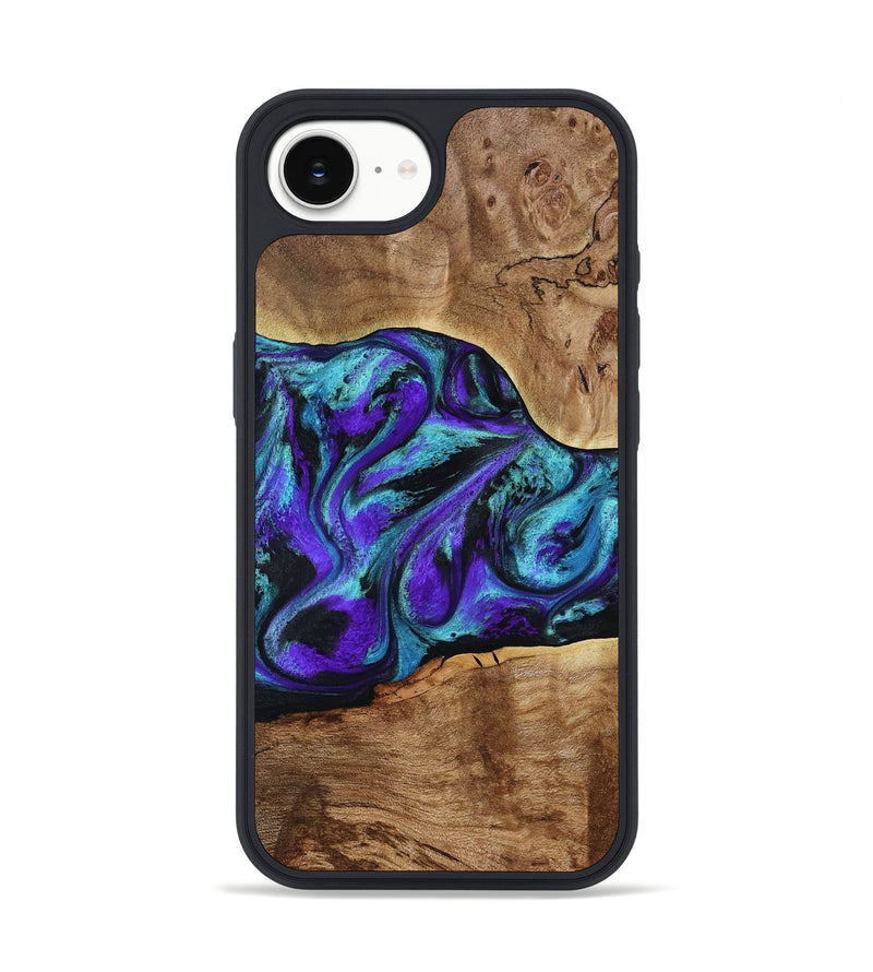iPhone 16e Wood Phone Case - Vada (Purple, 817742)