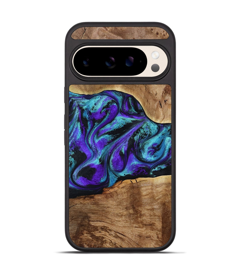 Pixel 10 Wood Phone Case - Vada (Purple, 817742)