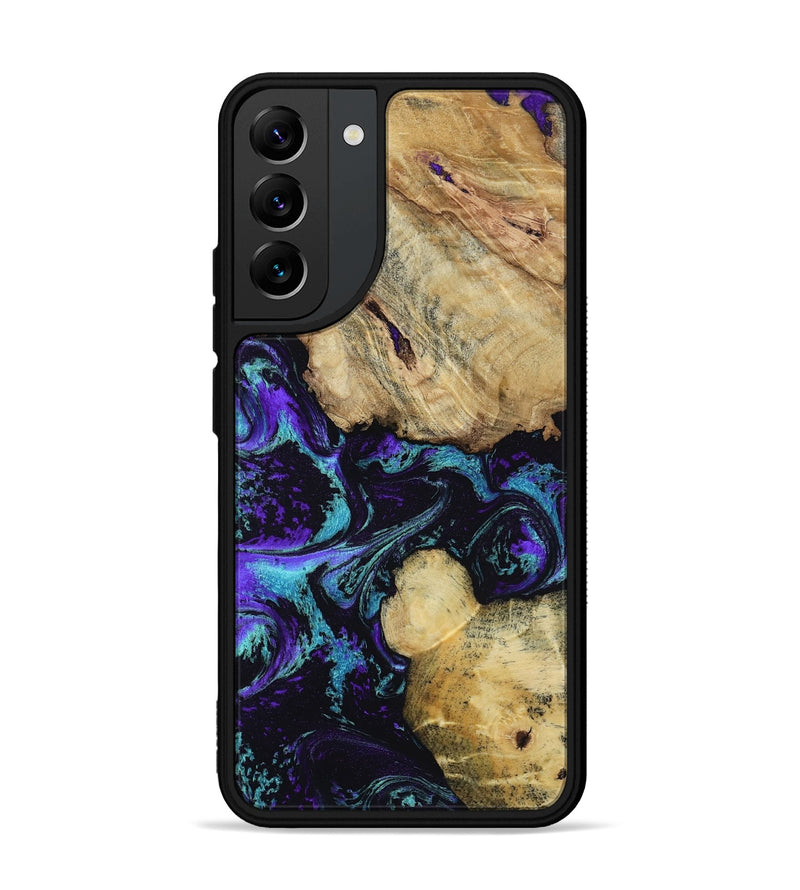Galaxy S22 Plus Wood Phone Case - Nelda (Purple, 817743)