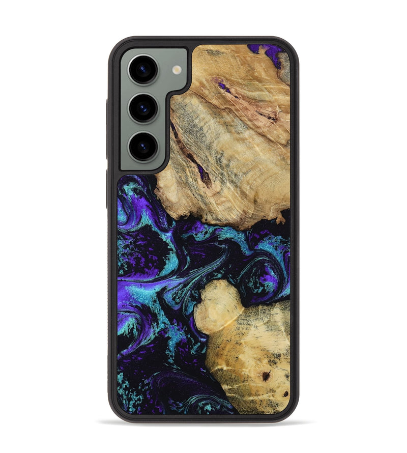 Galaxy S23 Plus Wood Phone Case - Nelda (Purple, 817743)