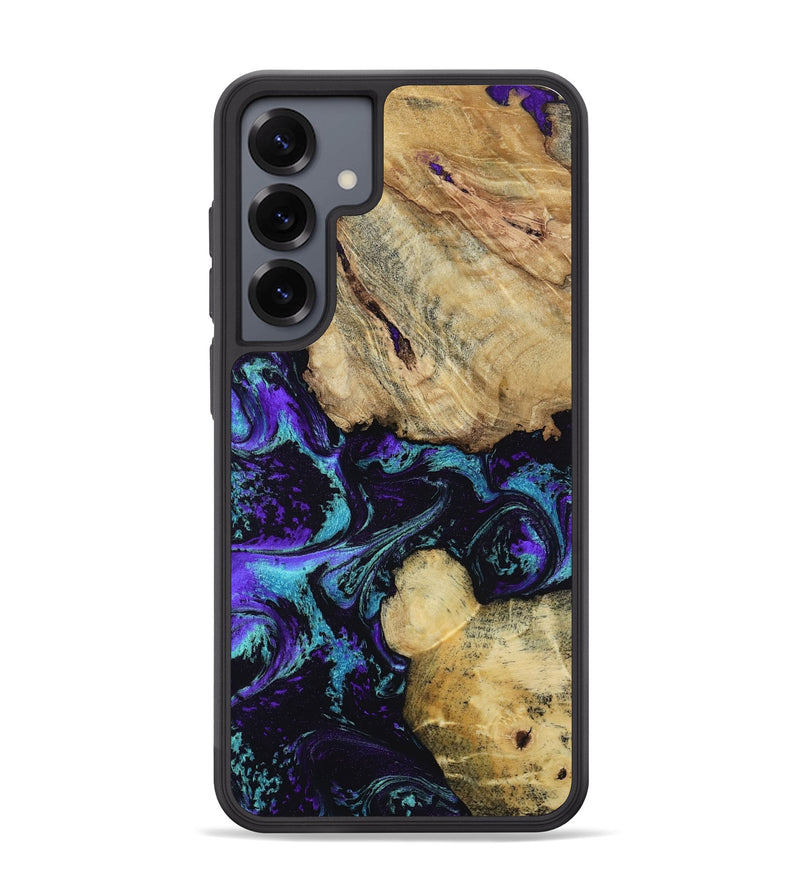 Galaxy S25 Plus Wood Phone Case - Nelda (Purple, 817743)