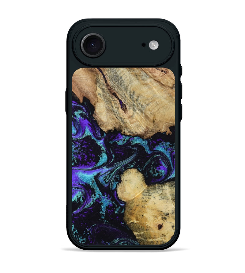 iPhone 17 Air Wood Phone Case - Nelda (Purple, 817743)