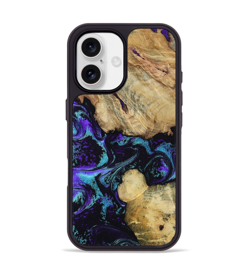 iPhone 17 Wood Phone Case - Nelda (Purple, 817743)