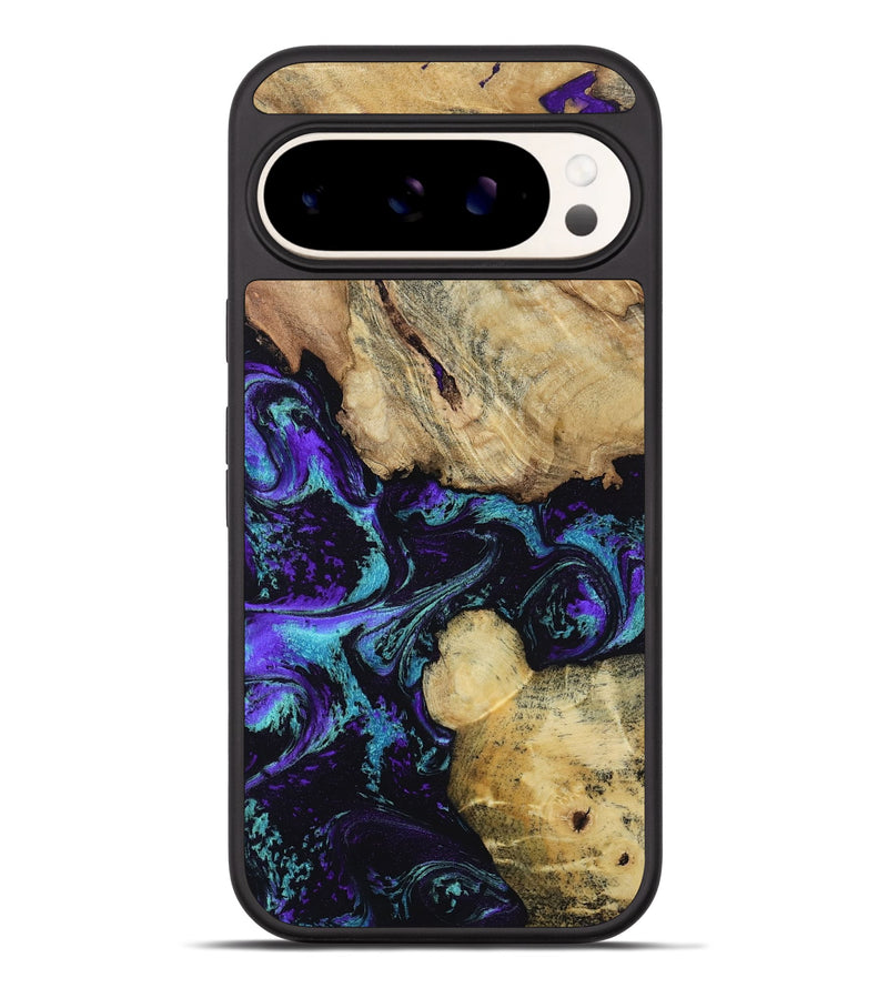 Pixel 9 Pro XL Wood Phone Case - Nelda (Purple, 817743)