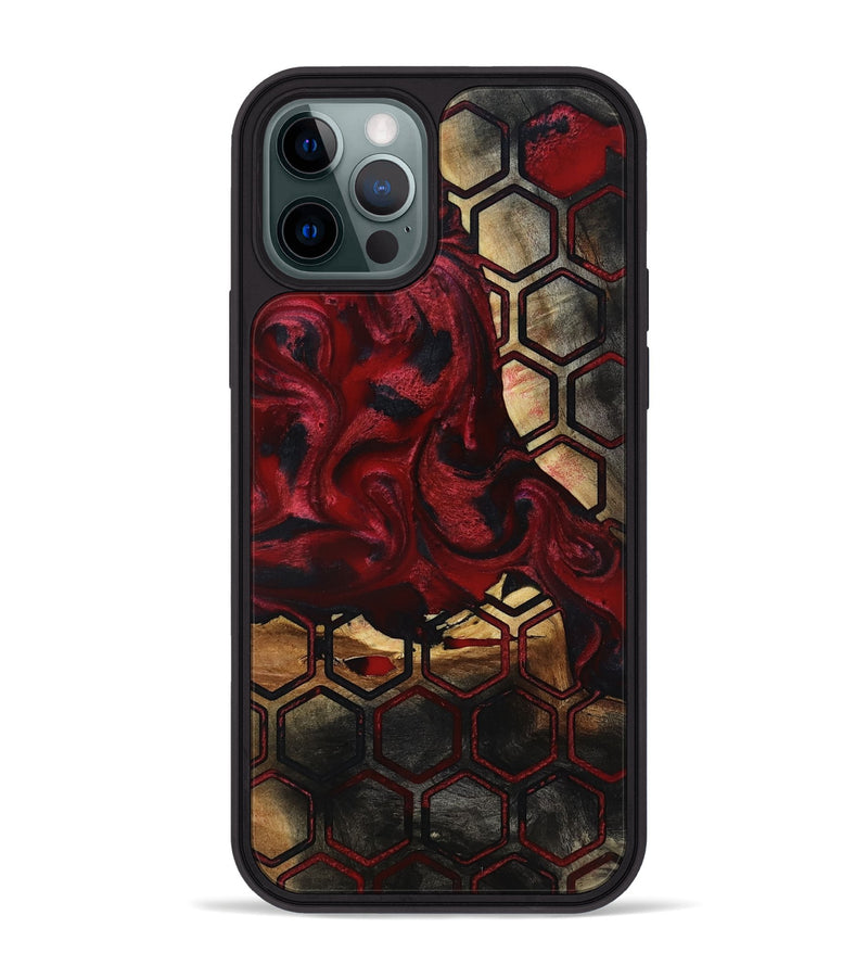 iPhone 12 Pro Max Wood Phone Case - Lenora (Pattern, 817752)