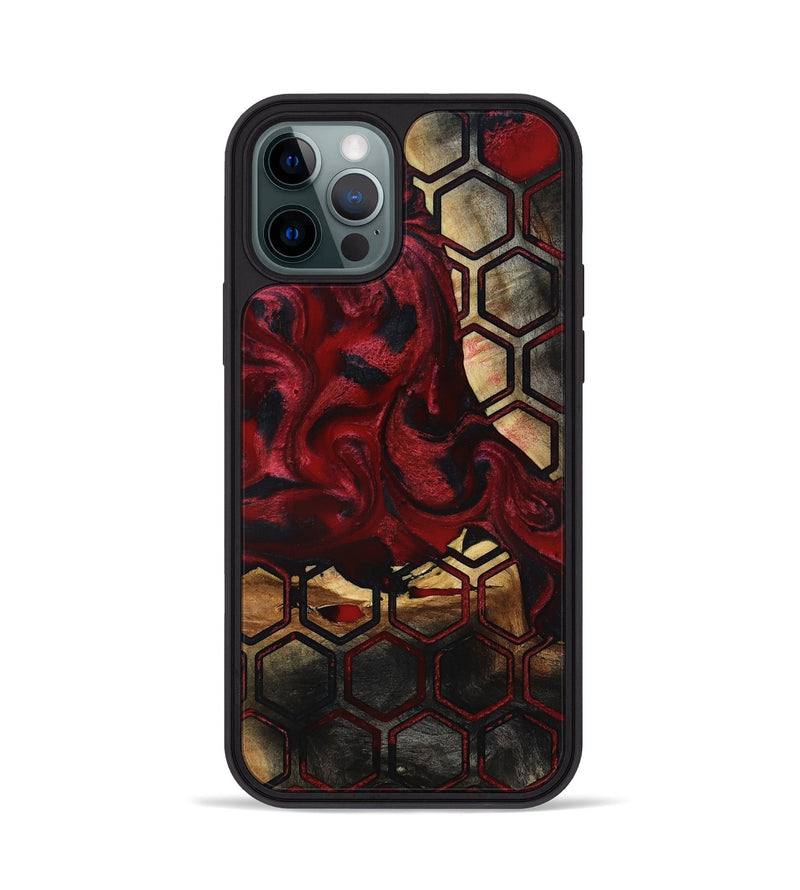 iPhone 12 Pro Wood Phone Case - Lenora (Pattern, 817752)