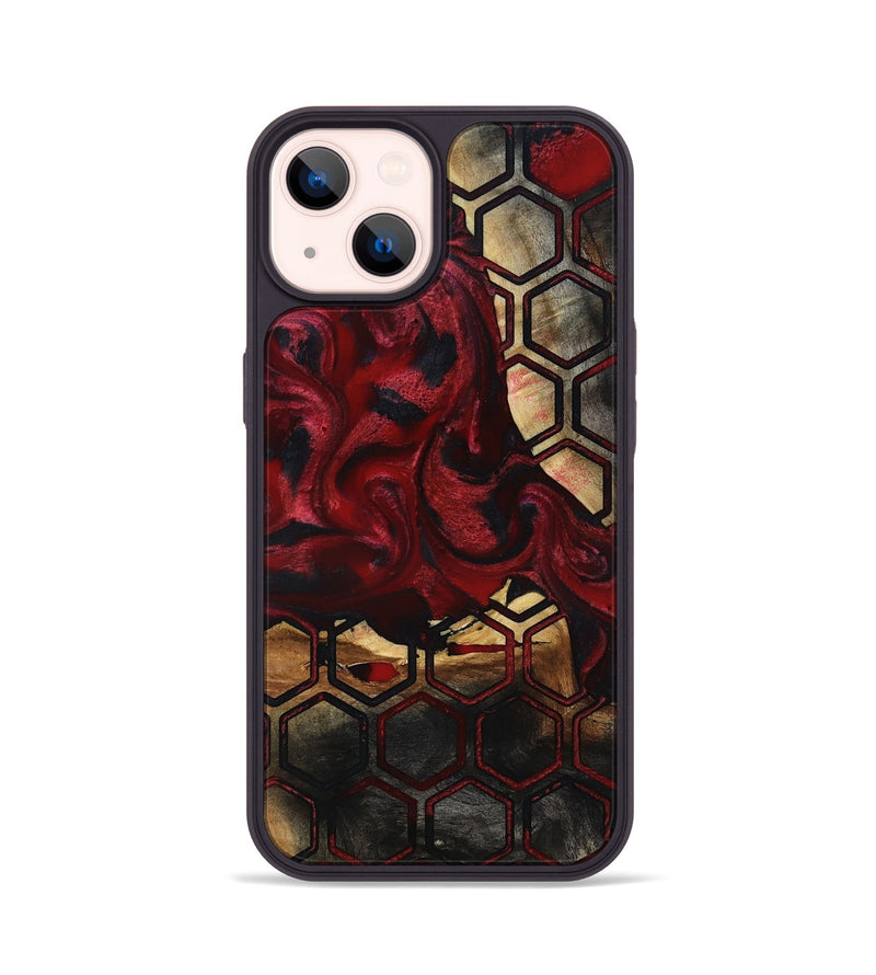 iPhone 14 Wood Phone Case - Lenora (Pattern, 817752)
