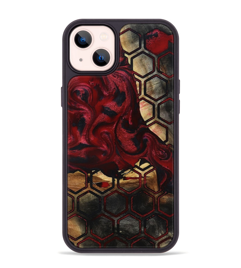 iPhone 14 Plus Wood Phone Case - Lenora (Pattern, 817752)