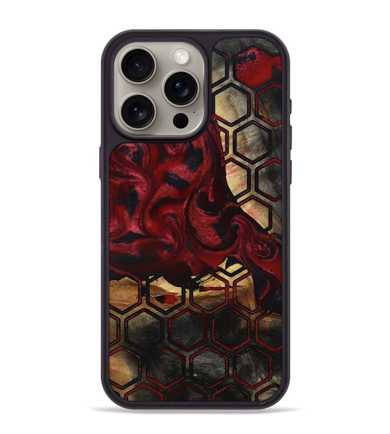 iPhone 15 Pro Max Wood Phone Case - Lenora (Pattern, 817752)
