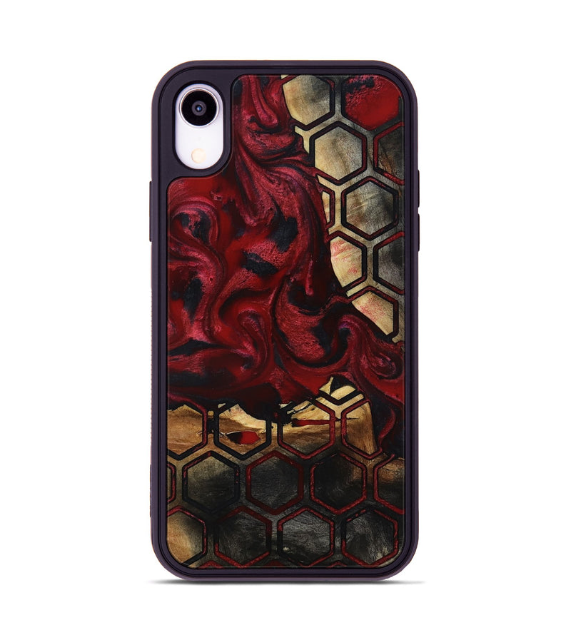 iPhone Xr Wood Phone Case - Lenora (Pattern, 817752)