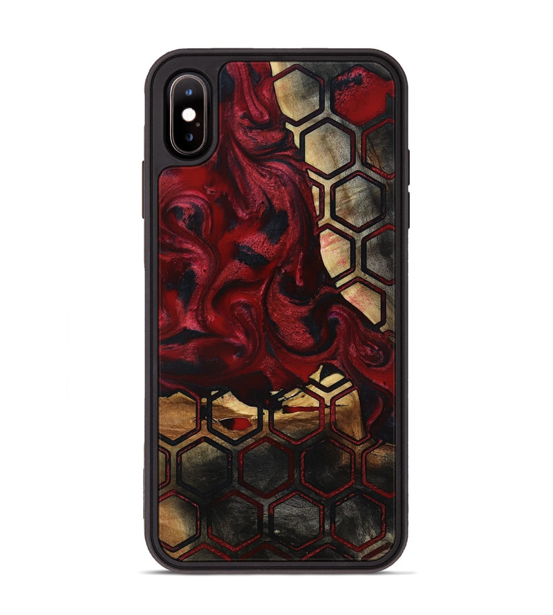 iPhone Xs Max Wood Phone Case - Lenora (Pattern, 817752)
